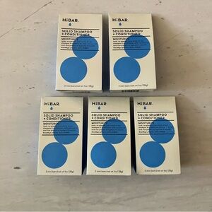HiBAR Solid Shampoo & Conditioner Moisturize 2 Mini Bars (nt wt 1 oz/28g)